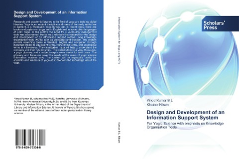 Design and Development of an Information Support System: For Yogic Science with emphasis on Knowledge Organisation Tools