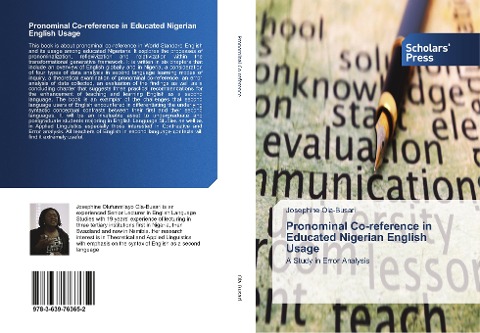 Pronominal Co-reference in Educated Nigerian English Usage: A Study in Error Analysis