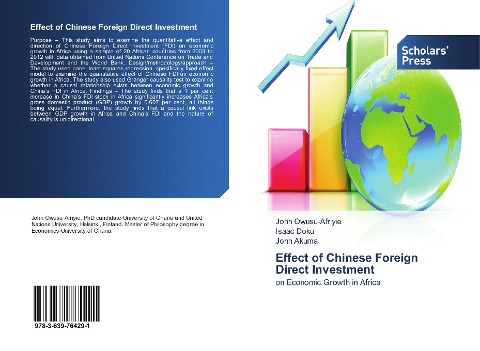 Effect of Chinese Foreign Direct Investment: on Economic Growth in Africa