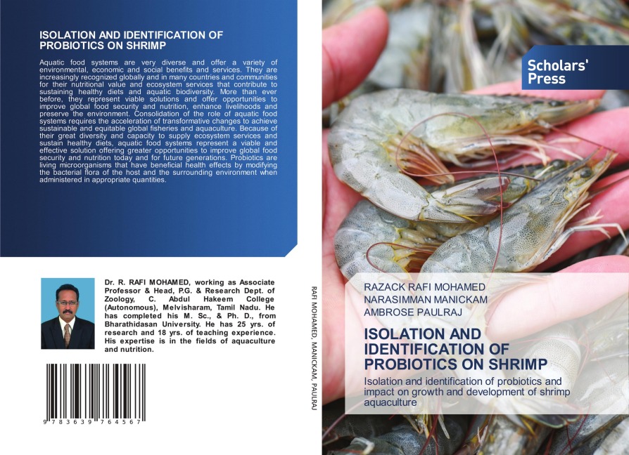 ISOLATION AND IDENTIFICATION OF PROBIOTICS ON SHRIMP: Isolation and identification of probiotics and impact on growth and development of shrimp aquaculture
