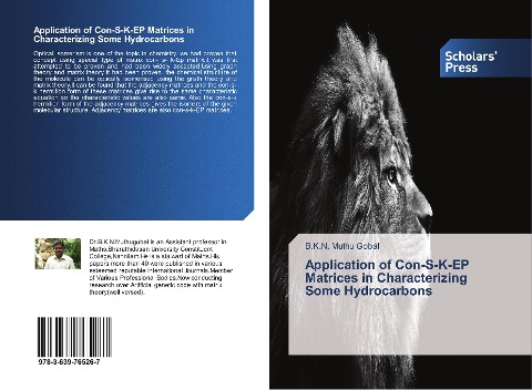 Application of Con-S-K-EP Matrices in Characterizing Some Hydrocarbons