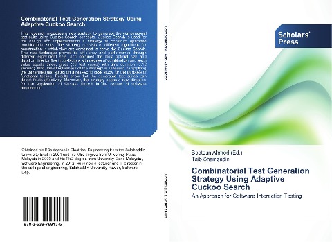 Combinatorial Test Generation Strategy Using Adaptive Cuckoo Search: An Approach for Software Interaction Testing