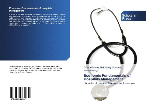 Economic Fundamentals of Hospitals Management: Principles of Hospitals Management Economics