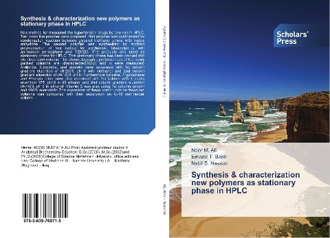 Synthesis & characterization new polymers as stationary phase in HPLC