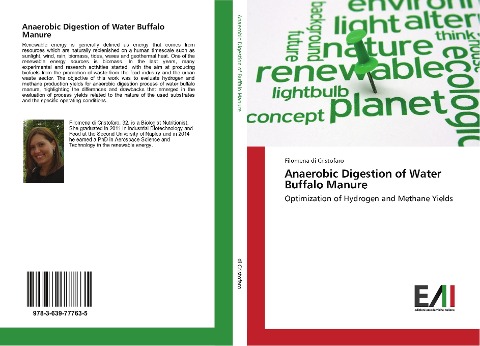Anaerobic Digestion of Water Buffalo Manure: Optimization of Hydrogen and Methane Yields
