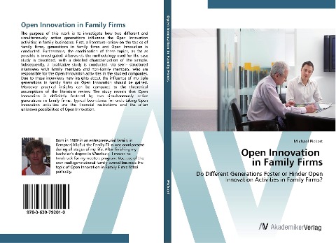 Open Innovation in Family Firms: Do Different Generations Foster or Hinder Open Innovation Activities in Family Firms?