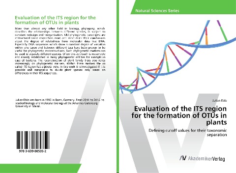 Evaluation of the ITS region for the formation of OTUs in plants: Defining cutoff values for their taxonomic separation