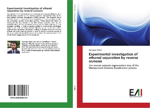 Experimental investigation of ethanol separation by reverse osmosis: The reverse osmosis regeneration step of the Manipulated Osmosis Desalination process