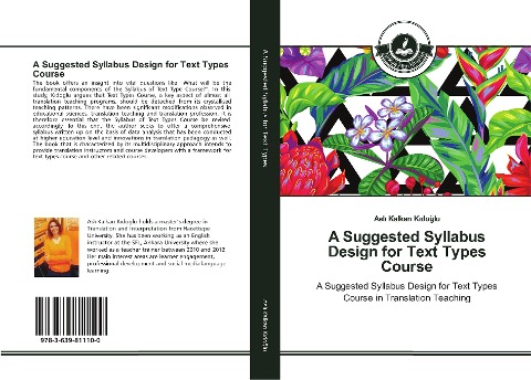 A Suggested Syllabus Design for Text Types Course: A Suggested Syllabus Design for Text Types Course in Translation Teaching