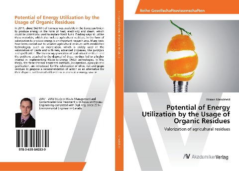 Potential of Energy Utilization by the Usage of Organic Residues: Valorization of agricultural residues