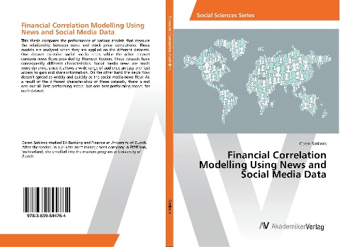 Financial Correlation Modelling Using News and Social Media Data