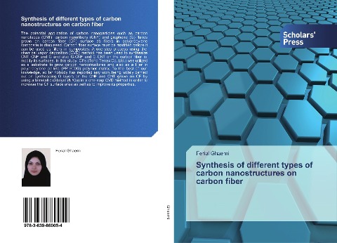 Synthesis of different types of carbon nanostructures on carbon fiber