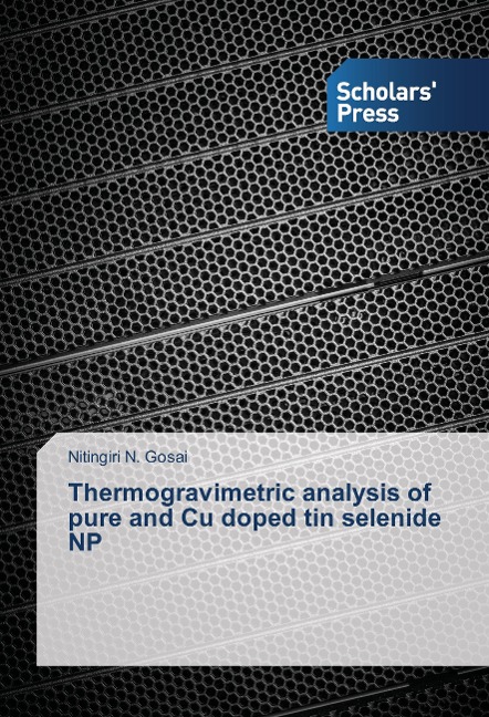 Thermogravimetric analysis of pure and Cu doped tin selenide NP