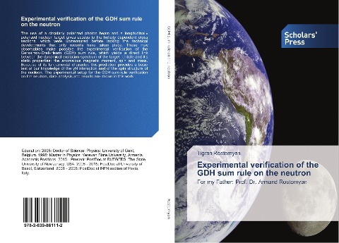 Experimental verification of the GDH sum rule on the neutron: For my Father: Prof. Dr. Armand Rostomyan