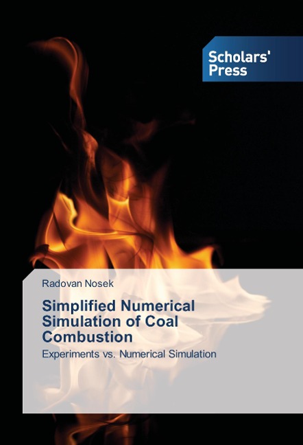 Simplified Numerical Simulation of Coal Combustion: Experiments vs. Numerical Simulation