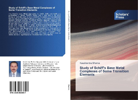 Study of Schiffs Base Metal Complexes of Some Transition Elements