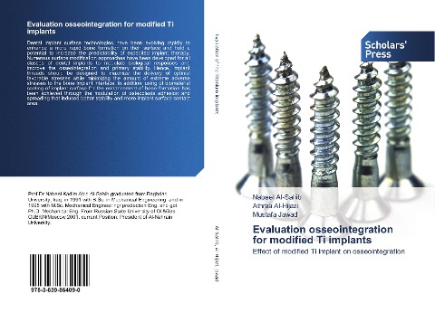 Evaluation osseointegration for modified Ti implants: Effect of modified Ti implant on osseointegration
