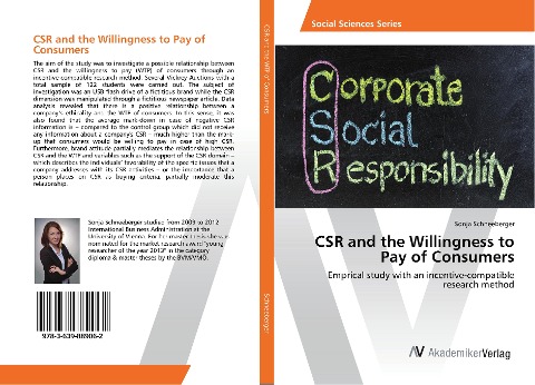 CSR and the Willingness to Pay of Consumers: Emprical study with an incentive-compatible research method