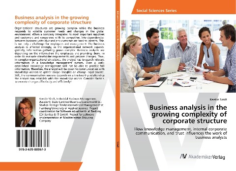 Business analysis in the growing complexity of corporate structure: How knowledge management, internal corporate communication, and trust influences the work of business analysts