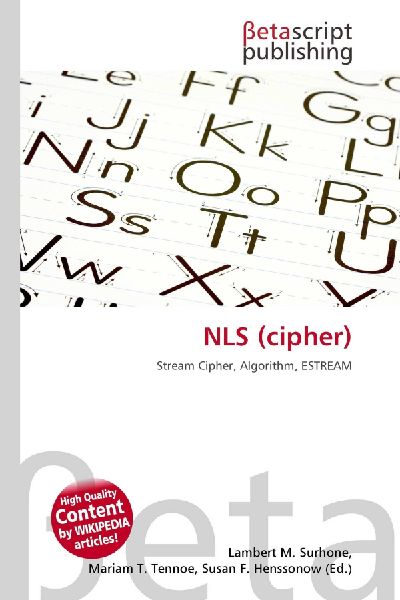 NLS (cipher): Stream Cipher, Algorithm, ESTREAM