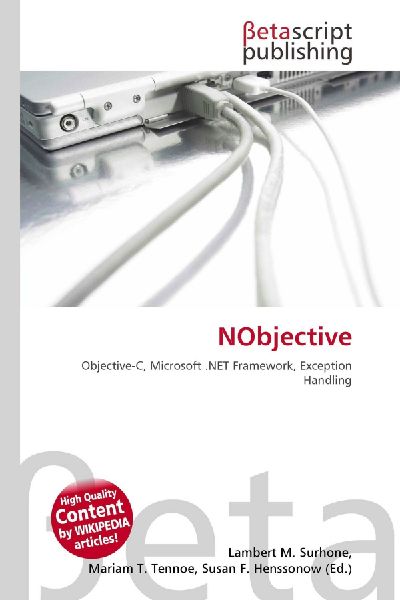 NObjective: Objective-C, Microsoft .NET Framework, Exception Handling