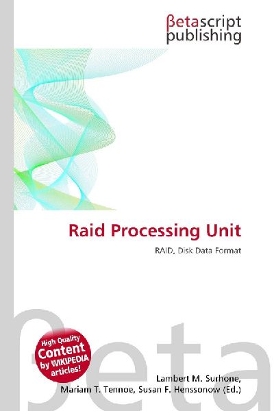 Raid Processing Unit: RAID, Disk Data Format
