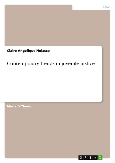 Contemporary trends in juvenile justice