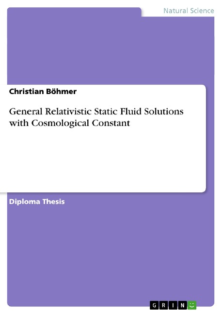 General Relativistic Static Fluid Solutions with Cosmological Constant