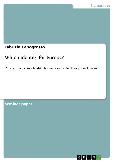 Which identity for Europe?: Perspectives on identity formation in the European Union