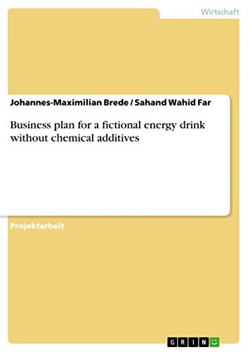 Business plan for a fictional energy drink without chemical additives