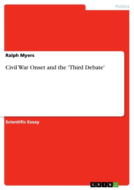 Civil War Onset and the Third Debate