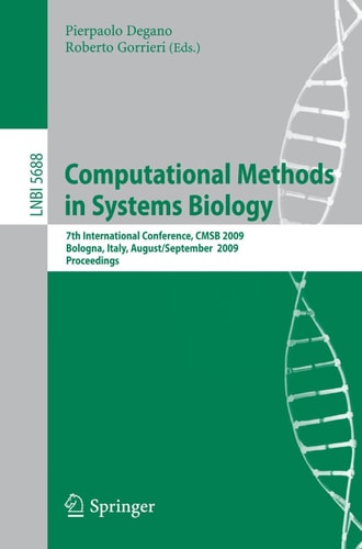 Computational Methods in Systems Biology 7th International Conference, CMSB 2008