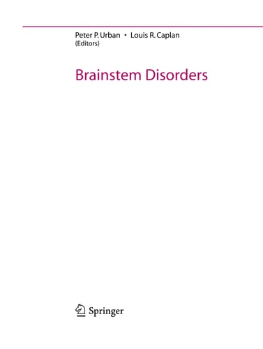 Brainstem Disorders
