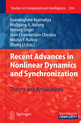Recent Advances in Nonlinear Dynamics and Synchronization Theory and Applications