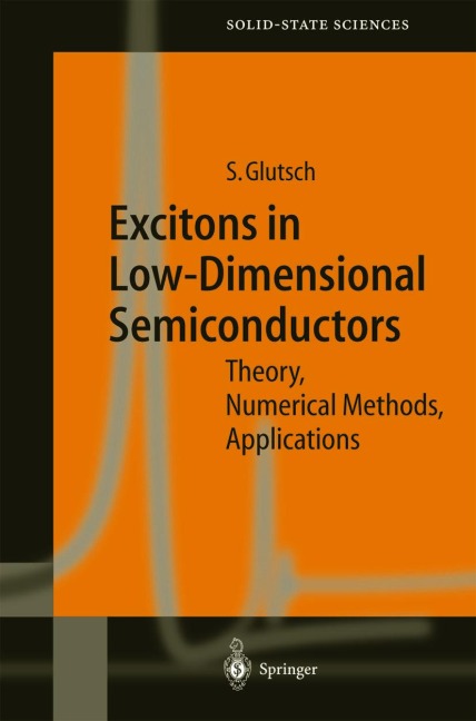 Excitons in Low-Dimensional Semiconductors: Theory Numerical Methods Applications