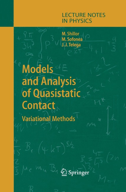 Models and Analysis of Quasistatic Contact: Variational Methods