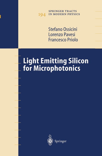 Light Emitting Silicon for Microphotonics