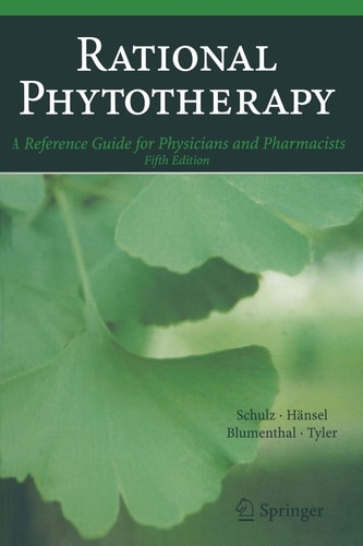 Rational Phytotherapy A Reference Guide for Physicians and Pharmacists