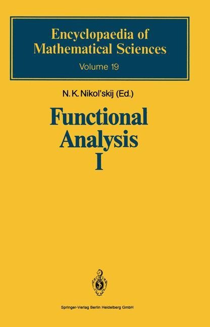 Functional Analysis I: Linear Functional Analysis