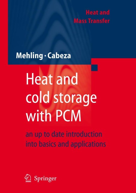 Heat and cold storage with PCM: An up to date introduction into basics and applications