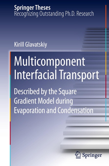 Multicomponent Interfacial Transport: Described by the Square Gradient Model during Evaporation and Condensation
