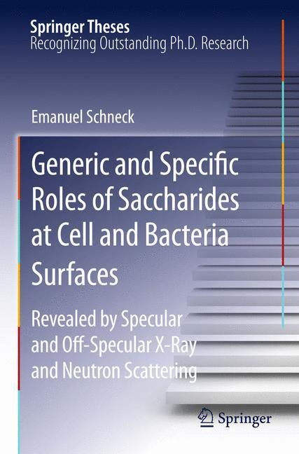 Generic and Specific Roles of Saccharides at Cell and Bacteria Surfaces: Revealed by Specular and Off-Specular X-Ray and Neutron Scattering