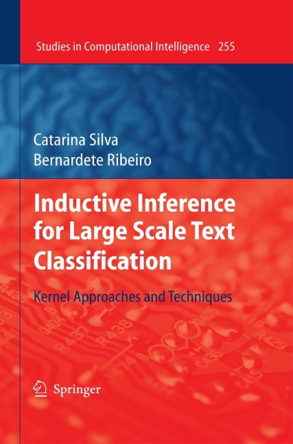 Inductive Inference for Large Scale Text Classification: Kernel Approaches and Techniques