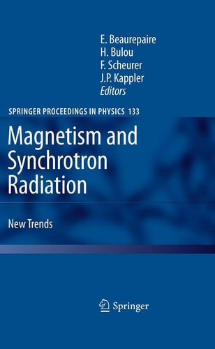 Magnetism and Synchrotron Radiation New Trends
