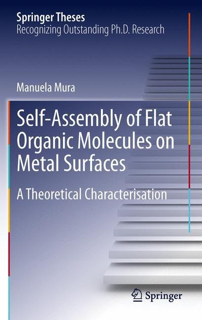 Self-Assembly of Flat Organic Molecules on Metal Surfaces: A Theoretical Characterisation