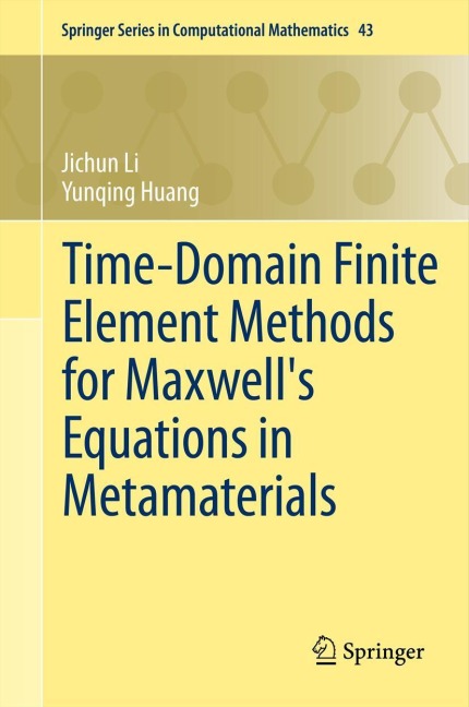 Time-Domain Finite Element Methods for Maxwells Equations in Metamaterials