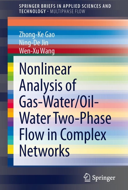 Nonlinear Analysis of Gas-Water/Oil-Water Two-Phase Flow in Complex Networks
