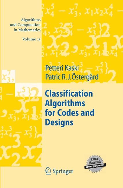 Classification Algorithms for Codes and Designs