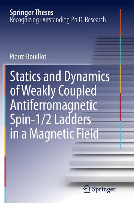 Statics and Dynamics of Weakly Coupled Antiferromagnetic Spin-1/2 Ladders in a Magnetic Field