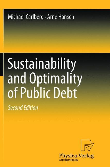 Sustainability and Optimality of Public Debt